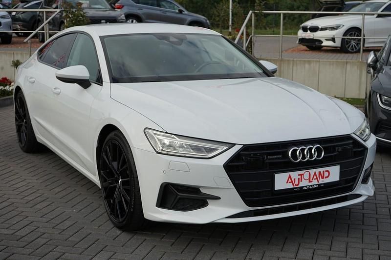 Gebraucht Audi A7 Sportback 286 PS (210 kW) 2018 Weiß Kleinwagen