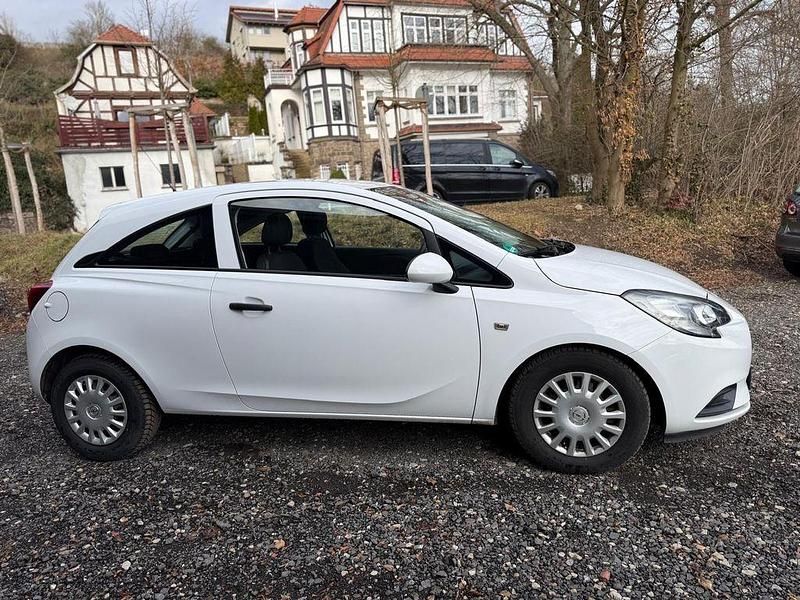 Gebraucht Opel Corsa Selection 69 PS (50 kW) 2015 Weiß Kleinwagen