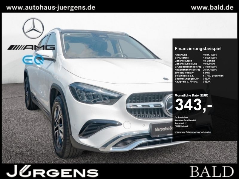 Weiss polarweiss Gebraucht 2024 Mercedes GLA180 Progressive SUV | 36.690 € (Fairer Preis) - Bild 1/4