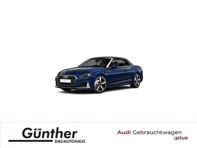Navarrablau metallic Gebraucht 2024 Audi A5 Cabriolet Advanced Plus Cabrio | 39.689 € (Superpreis) - Bild 1/2