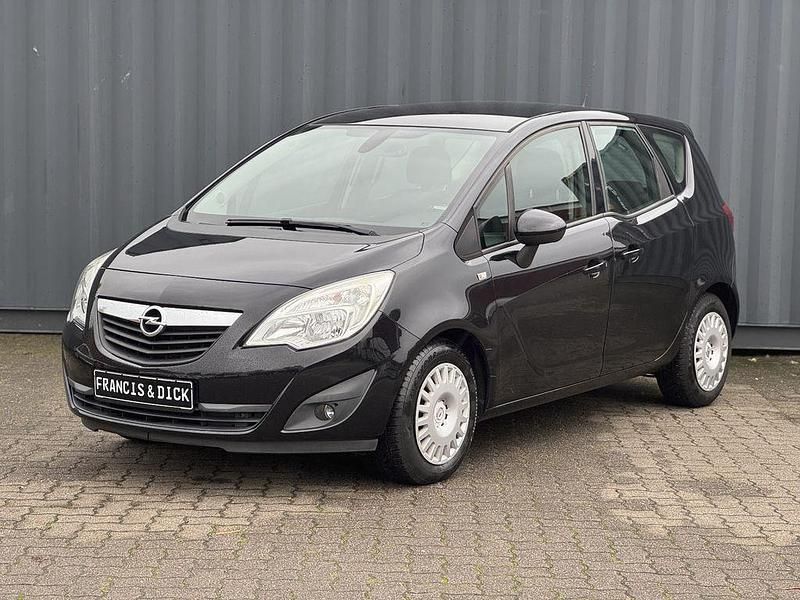 Schwarz Gebraucht 2010 Opel Meriva Edition Van / Kleinbus | 3.290 € (Etwas zu teuer) - Bild 1/4