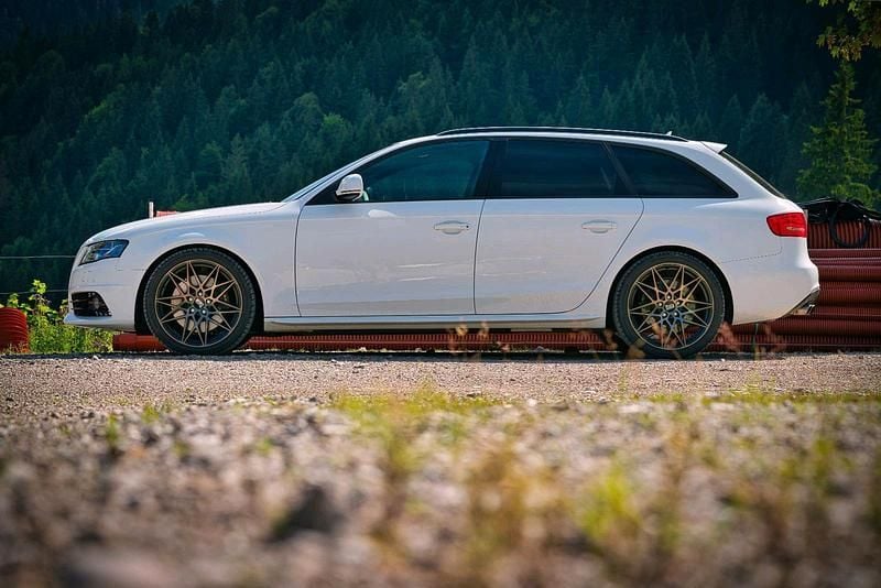 Gebraucht Audi S4 Black Edition 333 PS (244 kW) 2009 Weiß Kombi