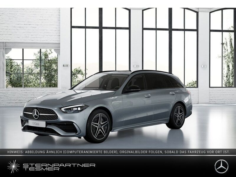 Silber Gebraucht 2024 Mercedes C200 AMG Limousine | 41.780 € (Fairer Preis) - Bild 1/4