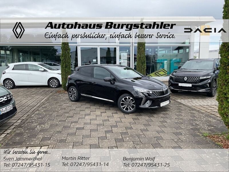 Schwarz Neu 2025 Renault Clio V Techno Limousine | 22.590 € (Fairer Preis) - Bild 1/4