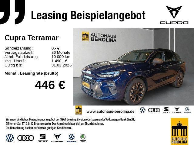 Neu Cupra Terramar 204 PS (150 kW) 2026 Cosmos blau metallic SUV