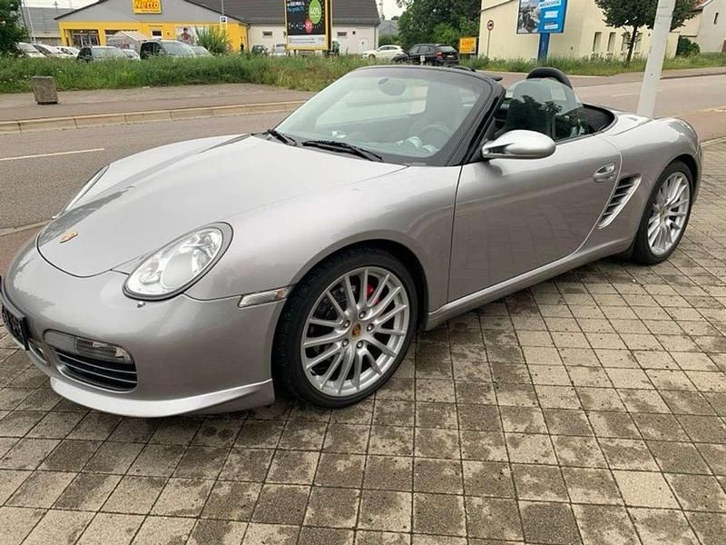 Gtsilber Gebraucht 2008 Porsche Boxster Spyder Cabrio | 45.900 € (Fairer Preis) - Bild 1/4