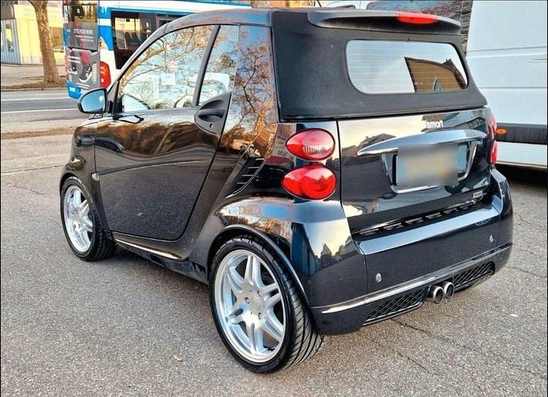 Schwarz Gebraucht 2008 Smart ForTwo Cabrio Brabus Cabrio | 7.500 € (Etwas zu teuer) - Bild 1/4