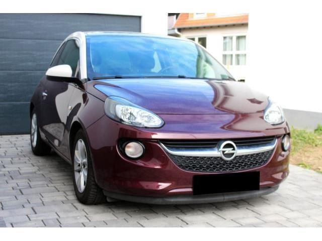 Verkauft Opel Adam 1 4 Glam Berry Gebraucht 2017 46 634 Km Gebraucht Opel Adam 1 4 Glam Berry Red