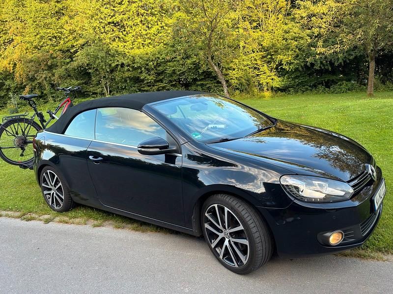 Gebraucht VW Golf Cabriolet 160 PS (117 kW) 2012 Schwarz Cabrio