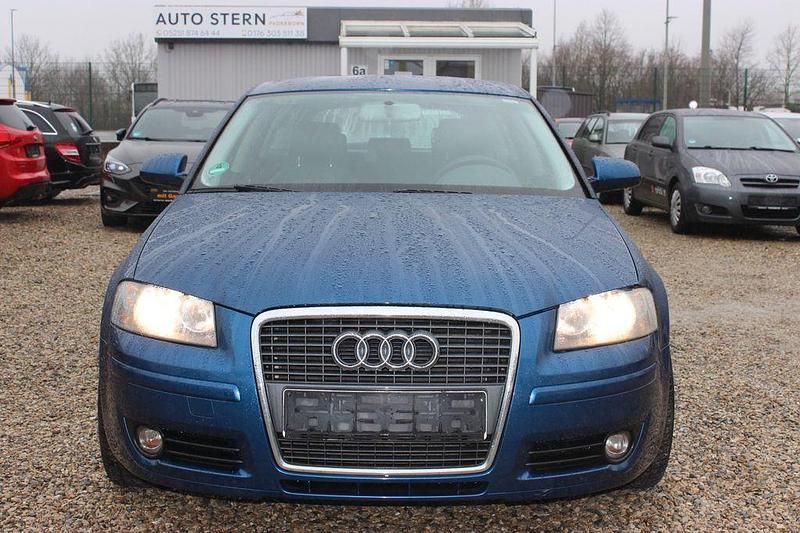 Gebraucht Audi A3 Attraction 116 PS (85 kW) 2007 Blau Kleinwagen