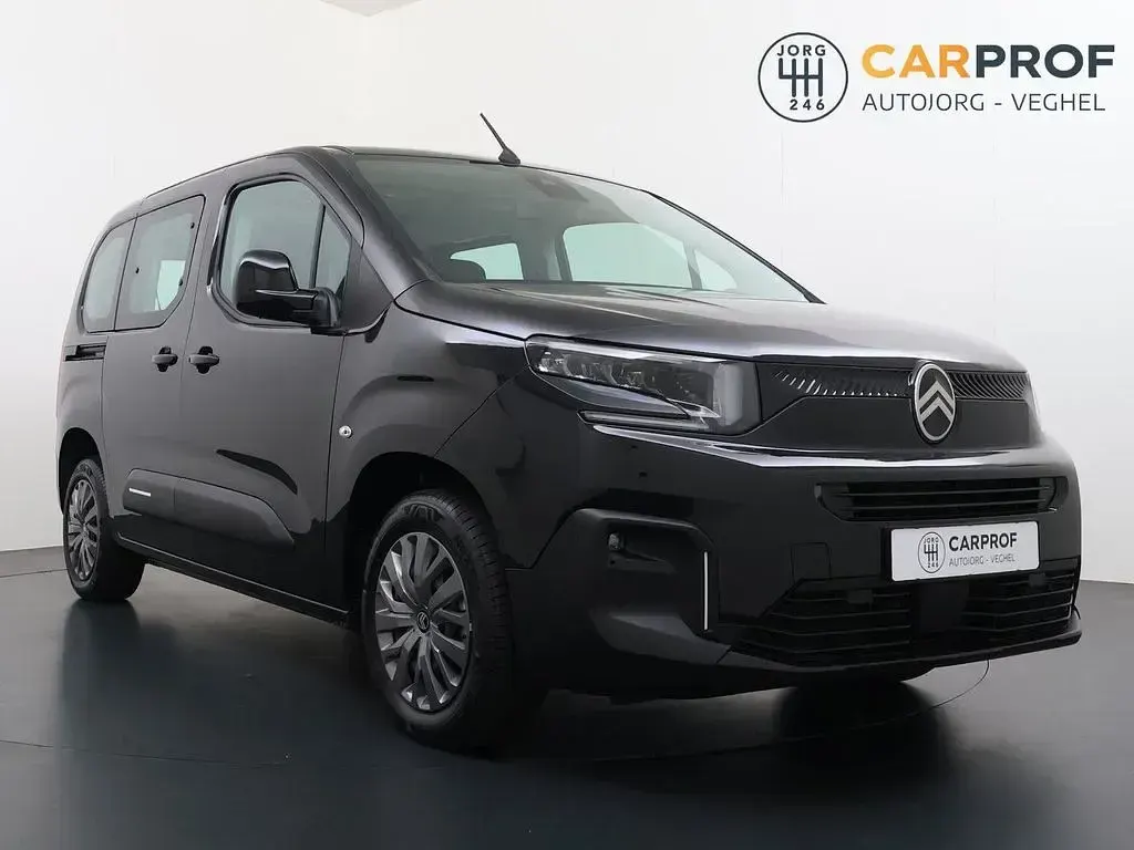 Neu Citroën e-Berlingo Feel 100 kW (136 PS) 2025 Schwarz Van / Kleinbus