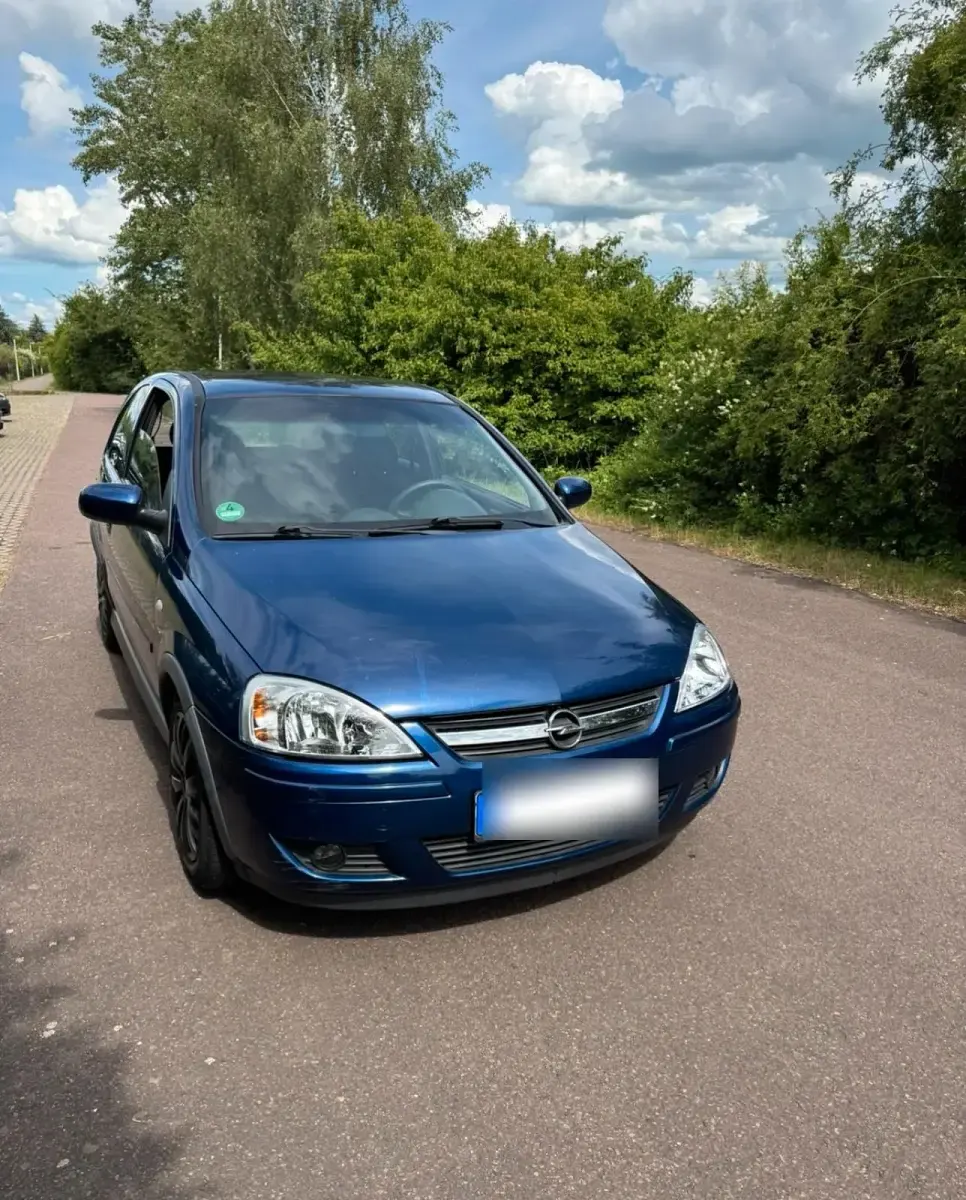 Gebraucht Opel Corsa 60 PS (44 kW) 2005 Blau Kleinwagen