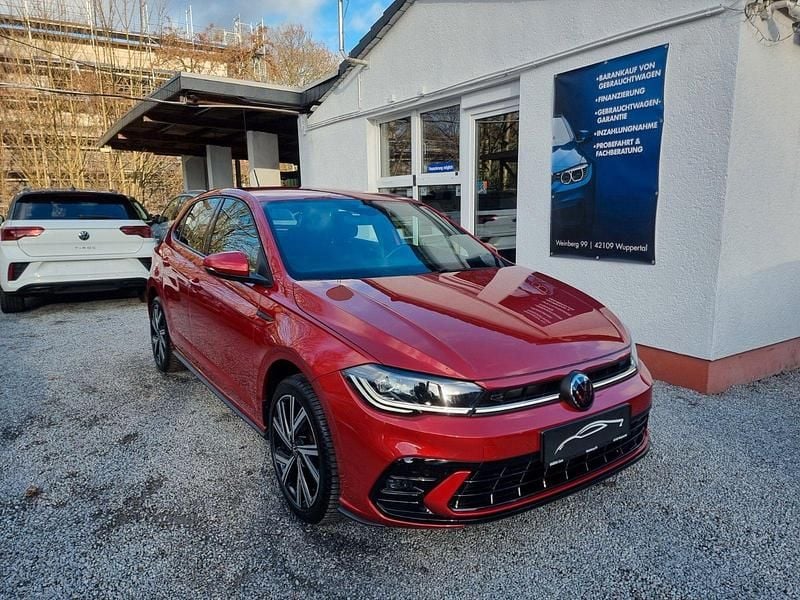 Gebraucht VW Polo R-line 95 PS (69 kW) 2023 Rot Kleinwagen
