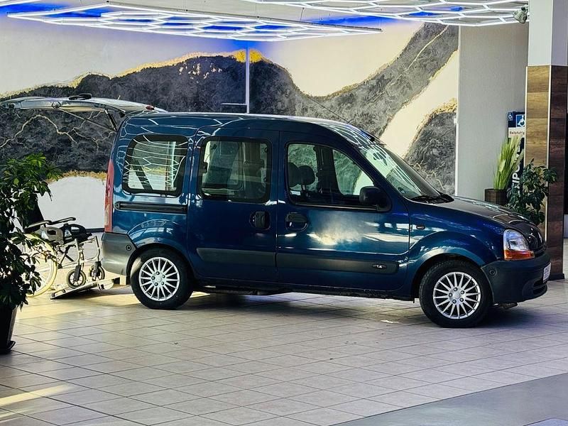 Gebraucht Renault Kangoo 75 PS (55 kW) 2002 Blau Van / Kleinbus