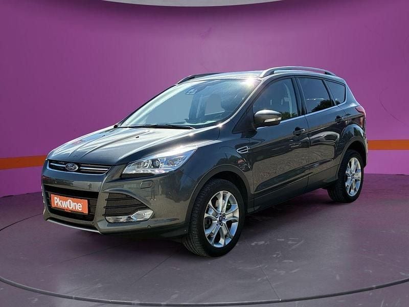Grau Gebraucht 2015 Ford Kuga SUV | 13.930 € (Fairer Preis) - Bild 1/4