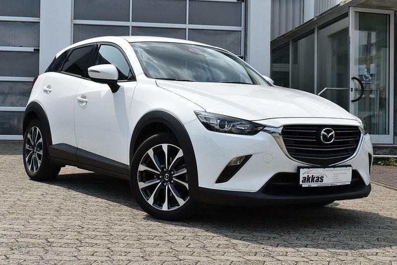 Weiß Gebraucht 2021 Mazda CX-3 Ad'Vantage SUV | 15.900 € (Guter Preis) - Bild 1/4