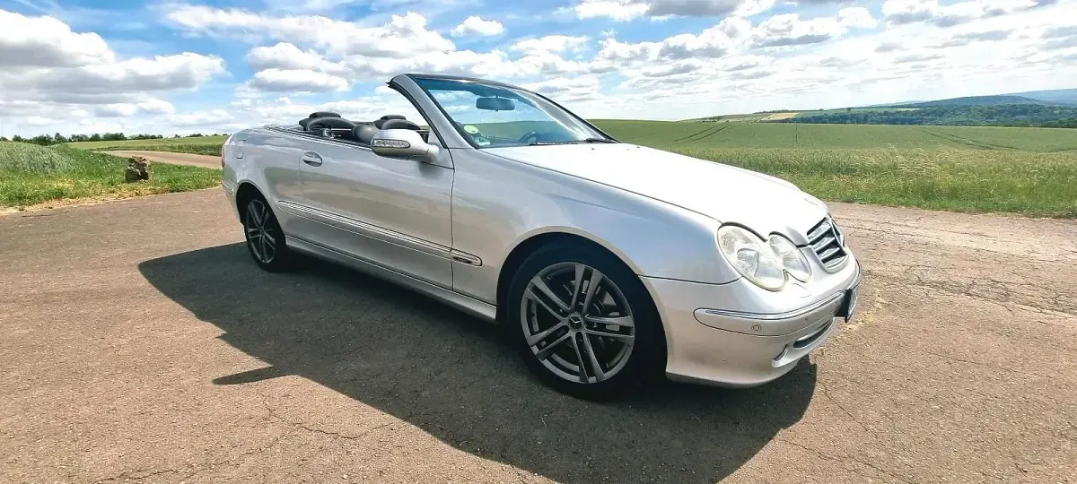 Gebraucht Mercedes CLK240 Avantgarde 170 PS (125 kW) 2004 Silber Cabrio