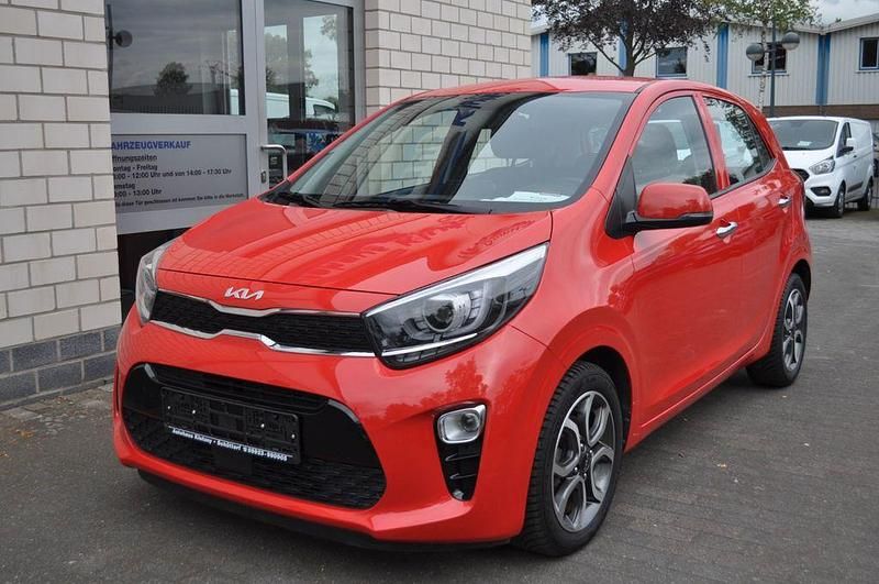 Rot Gebraucht 2023 Kia Picanto Spirit Kleinwagen | 15.480 € (Fairer Preis) - Bild 1/4