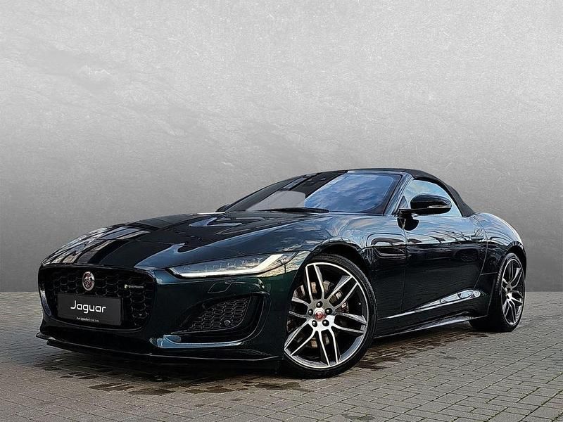 Gruen Gebraucht 2021 Jaguar F-Type R-Dynamic Cabrio | 48.950 € (Fairer Preis) - Bild 1/4