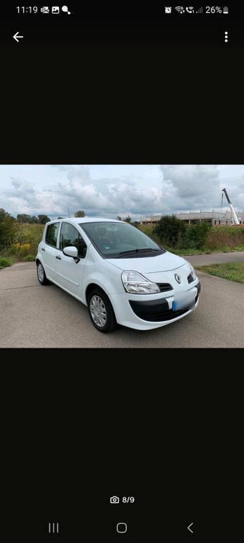 Weiß Gebraucht 2010 Renault Modus Expression Van / Kleinbus | 3.700 € (Fairer Preis) - Bild 1/4