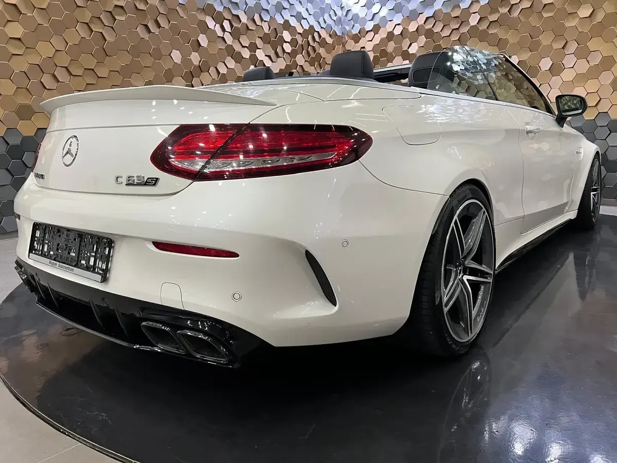 Gebraucht Mercedes C63 AMG AMG 510 PS (375 kW) 2019 Weiß Cabrio