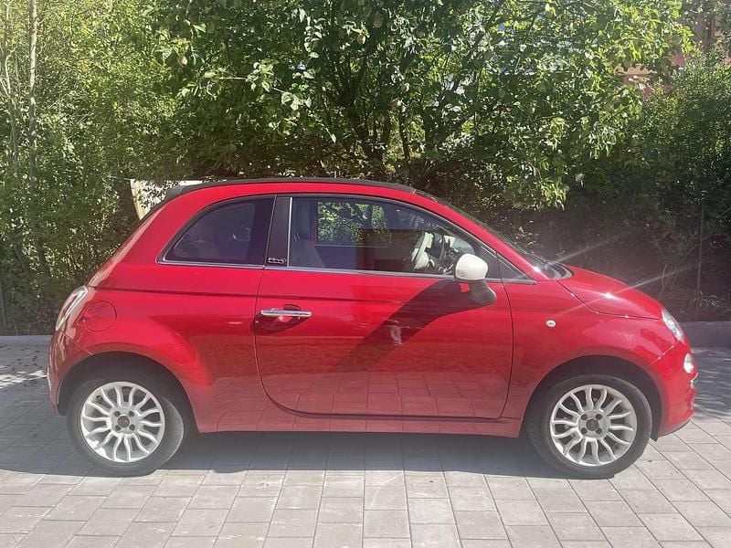 Rot Gebraucht 2013 Fiat 500C Cabrio | 4.999 € (Guter Preis) - Bild 1/4
