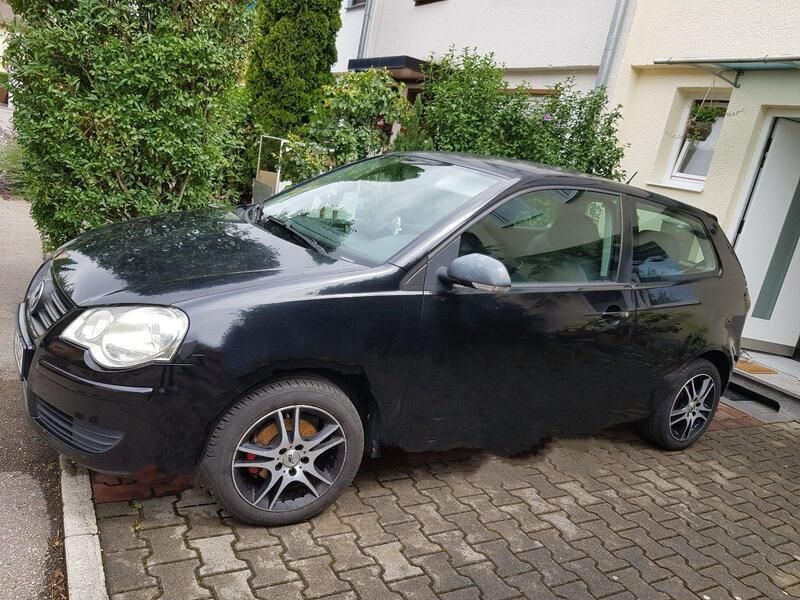 Schwarz Gebraucht 2008 VW Polo Kleinwagen | 500 € (Superpreis) - Bild 1/4