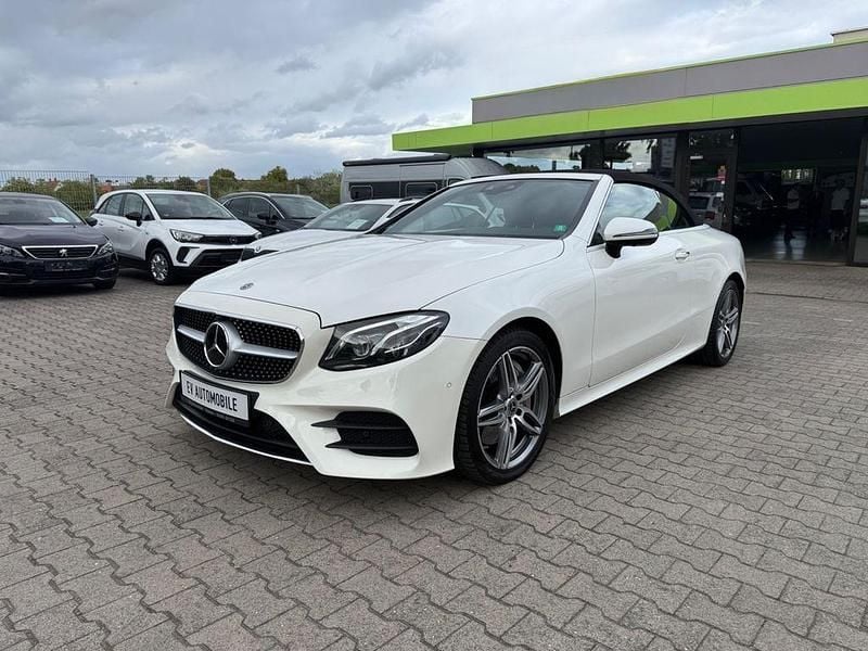 Weiß Gebraucht 2019 Mercedes E400 AMG Cabrio | 41.800 € (Fairer Preis) - Bild 1/4