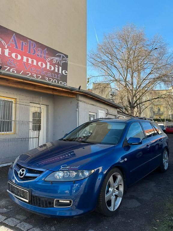 Gebraucht Mazda 6 Inclusive 166 PS (122 kW) 2006 Blau Kombi
