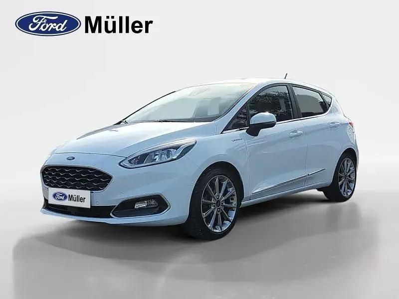 Frostweiß Gebraucht 2018 Ford Fiesta Vignale Kleinwagen | 13.950 € (Fairer Preis) - Bild 1/4