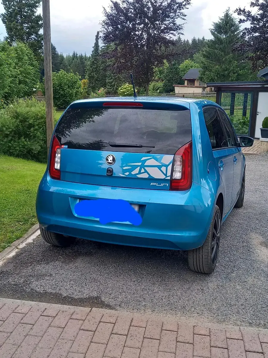 Gebraucht Skoda Citigo 62 PS (45 kW) 2017 Blau Kleinwagen