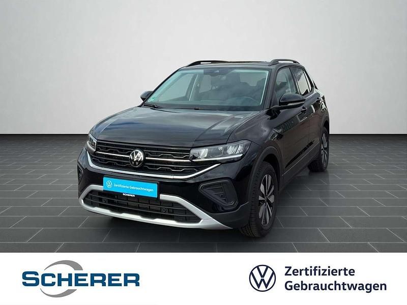 Deep black perleffekt (metallic) Gebraucht 2025 VW T-Cross Goal SUV | 25.390 € (Fairer Preis) - Bild 1/4
