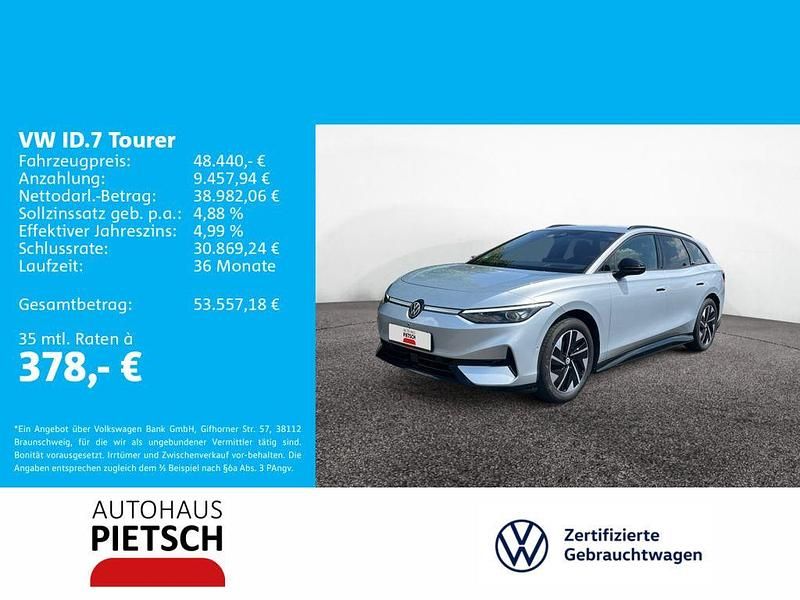 Gebraucht VW ID.7 Pro 210 kW (286 PS) 2024 Silber Kombi