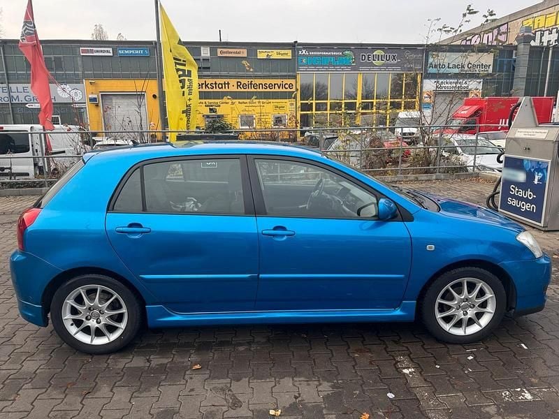 Gebraucht Toyota Corolla 110 PS (80 kW) 2007 Blau Kleinwagen