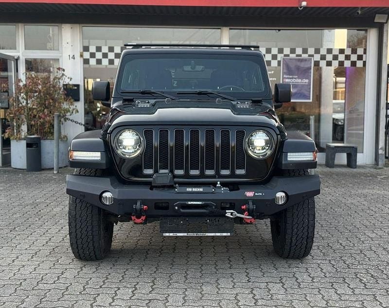 Gebraucht Jeep Wrangler Unlimited Rubicon 200 PS (147 kW) 2019 Schwarz SUV