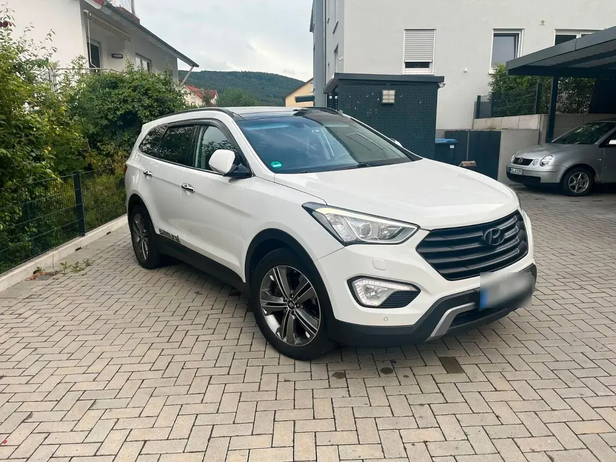 Gebraucht Hyundai Grand Santa Fe Premium 200 PS (147 kW) 2014 Weiß SUV