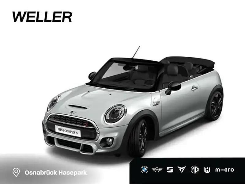 White silver (silber) Gebraucht 2018 Mini Cooper S Cabriolet Cabrio | 23.900 € (Fairer Preis) - Bild 1/3