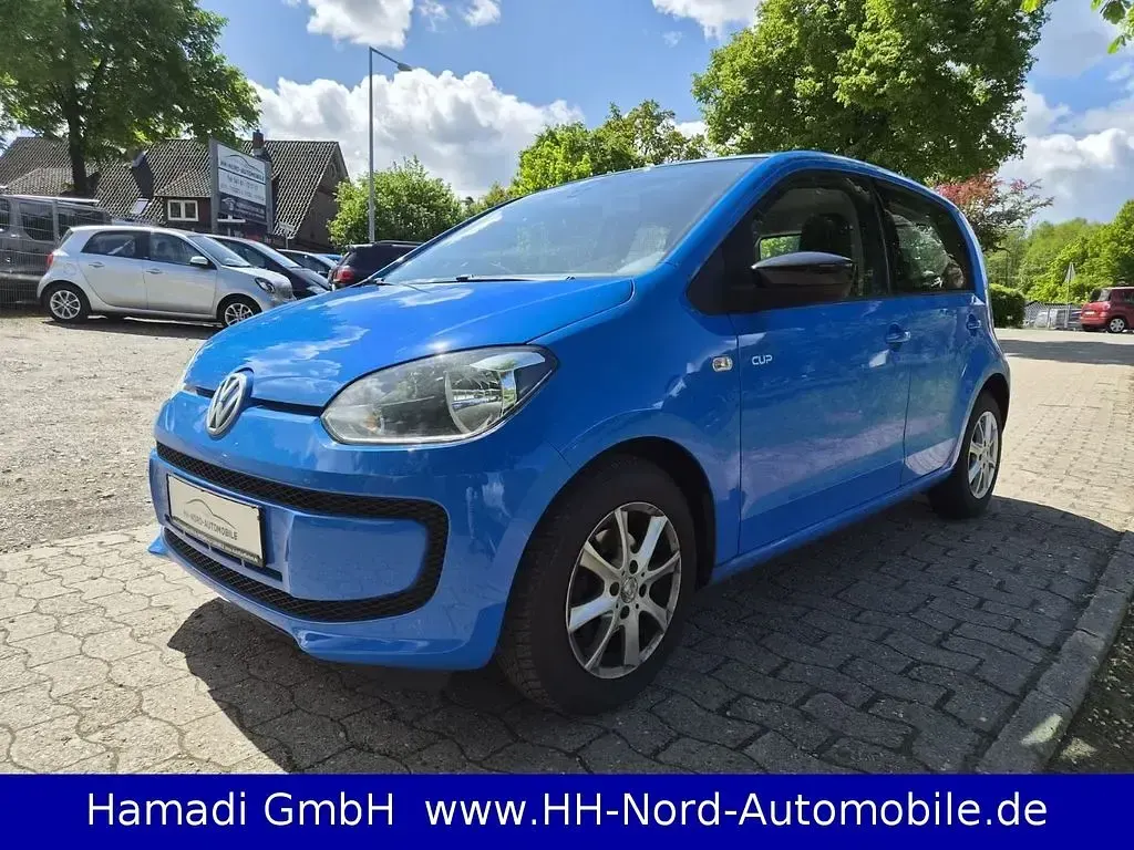 Gebraucht VW up! Cup 75 PS (55 kW) 2014 Blau Kleinwagen