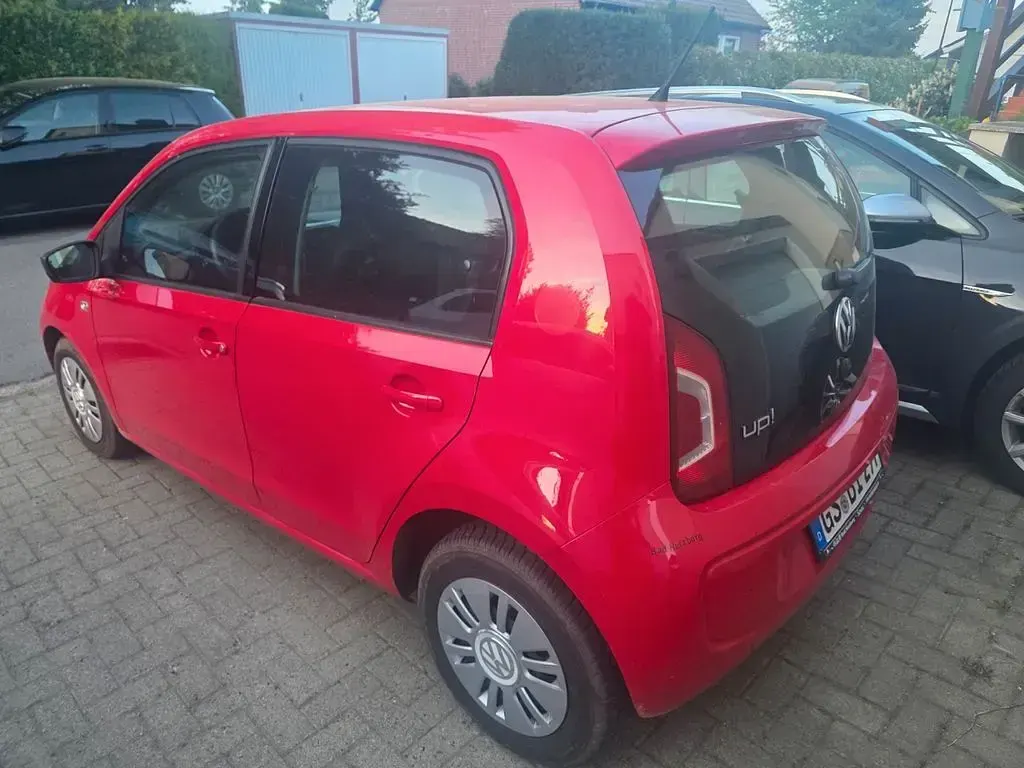 Gebraucht VW up! move up! 60 PS (44 kW) 2015 Rot Kleinwagen