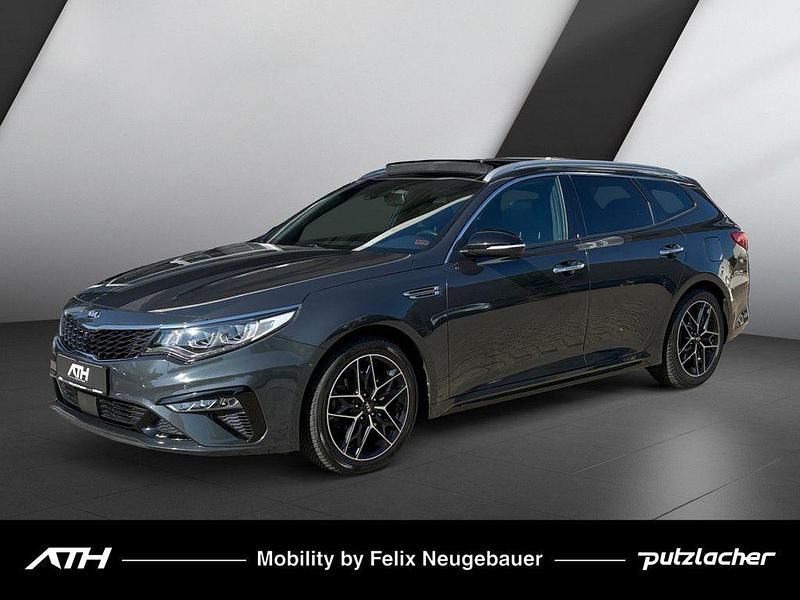 Moss grey Gebraucht 2019 Kia Optima GT-Line Kombi | 18.880 € (Fairer Preis) - Bild 1/4