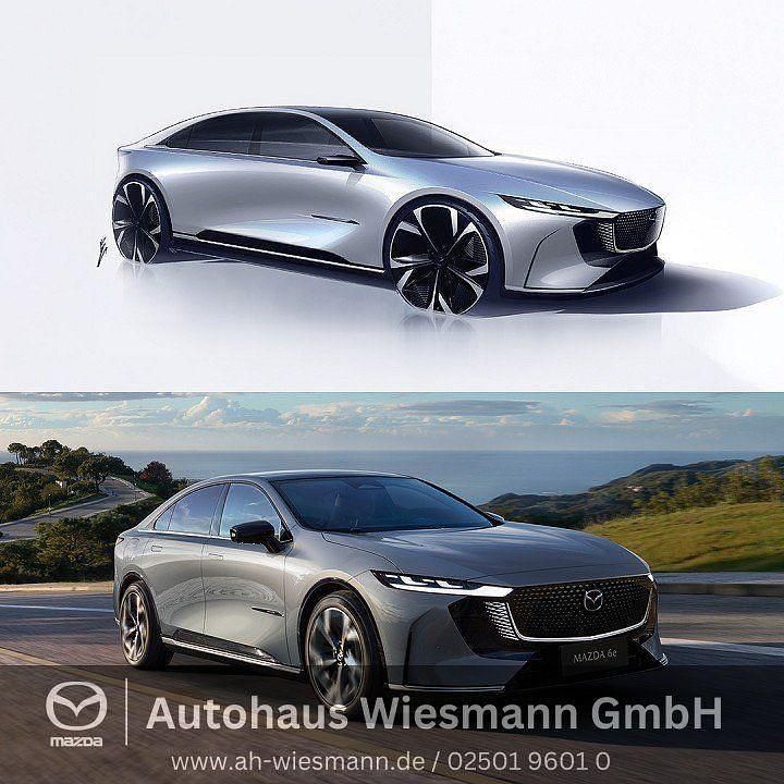 Grau Neu 2025 Mazda 6e Takumi-Line Limousine | 44.990 € (Fairer Preis) - Bild 1/1