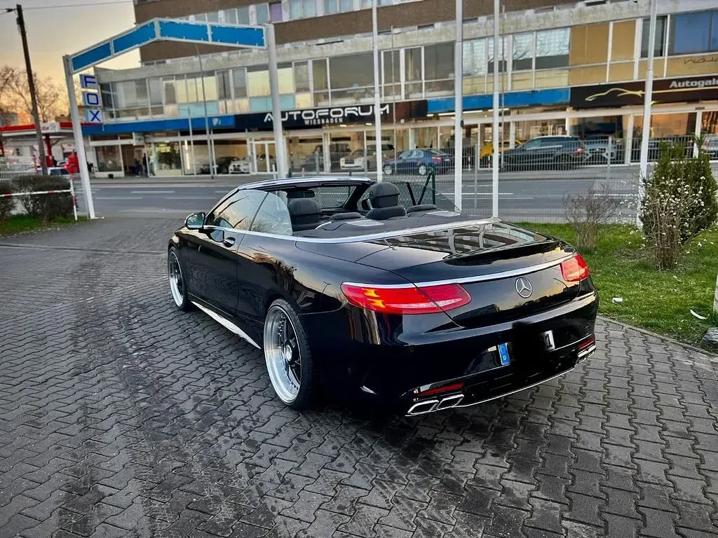 Gebraucht Mercedes S500 AMG line 455 PS (334 kW) 2017 Schwarz Cabrio