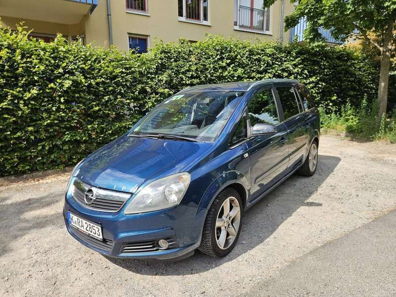 Blau Gebraucht 2007 Opel Zafira Van / Kleinbus | 1.200 € (Guter Preis) - Bild 1/4