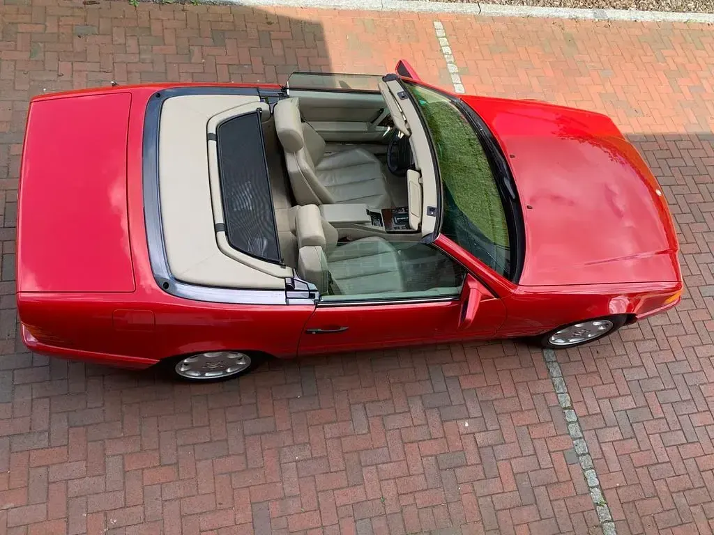 Gebraucht Mercedes SL500 320 PS (235 kW) 1993 Rot Cabrio
