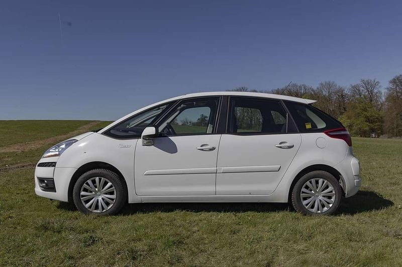 Gebraucht Citroën C4 Picasso Tendance 109 PS (80 kW) 2010 Weiß Van / Kleinbus
