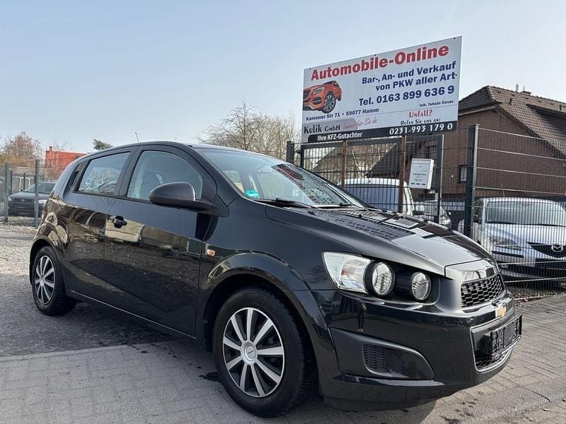 Gebraucht Chevrolet Aveo LT 86 PS (63 kW) 2011 Schwarz Kleinwagen