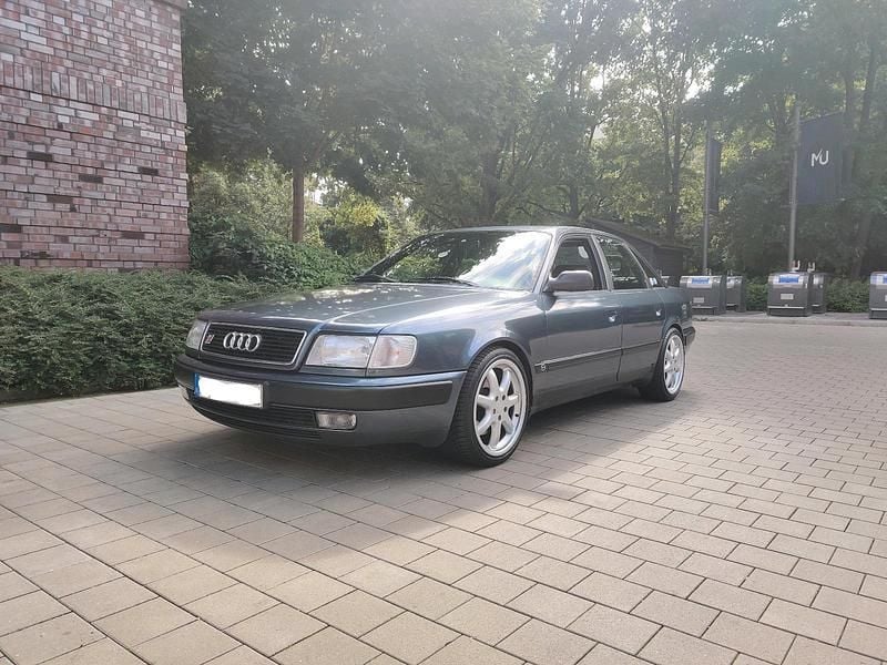 Blau Gebraucht 1994 Audi 100 Sport Limousine | 5.499 € - Bild 1/4