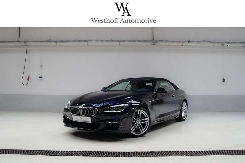 Carbonschwarz metallic Gebraucht 2015 BMW 640 Cabriolet M Sport Cabrio | 29.900 € (Fairer Preis) - Bild 1/4
