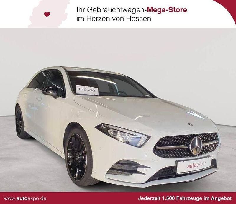 Digitalweiß metallic Gebraucht 2022 Mercedes A250 AMG line Limousine | 28.690 € (Guter Preis) - Bild 1/4
