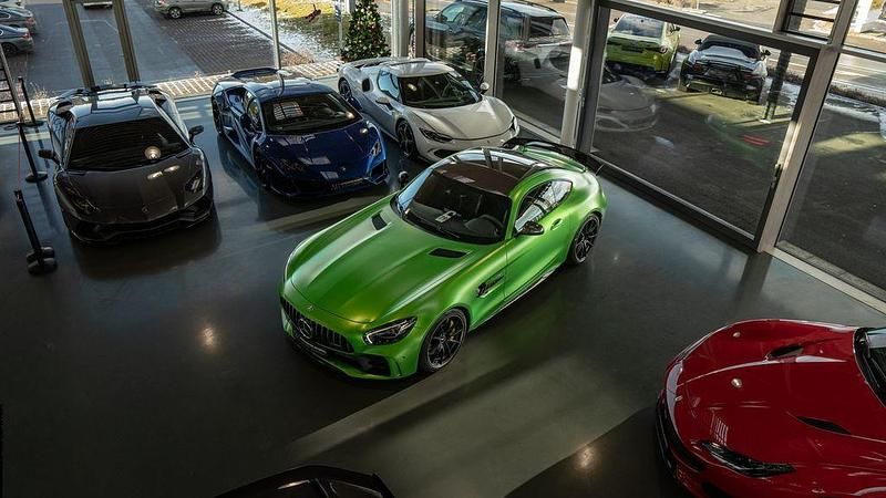 Gebraucht Mercedes AMG GT R AMG 585 PS (430 kW) 2019 Grün Coupé